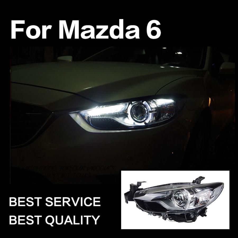 マツダ アテンザセダン ワゴン GJ系 中期 LED ヘッドライト 右 R 29-1617☆前期 中期 LED GJ アテンザセダン☆右ヘッドライト KOITO 100