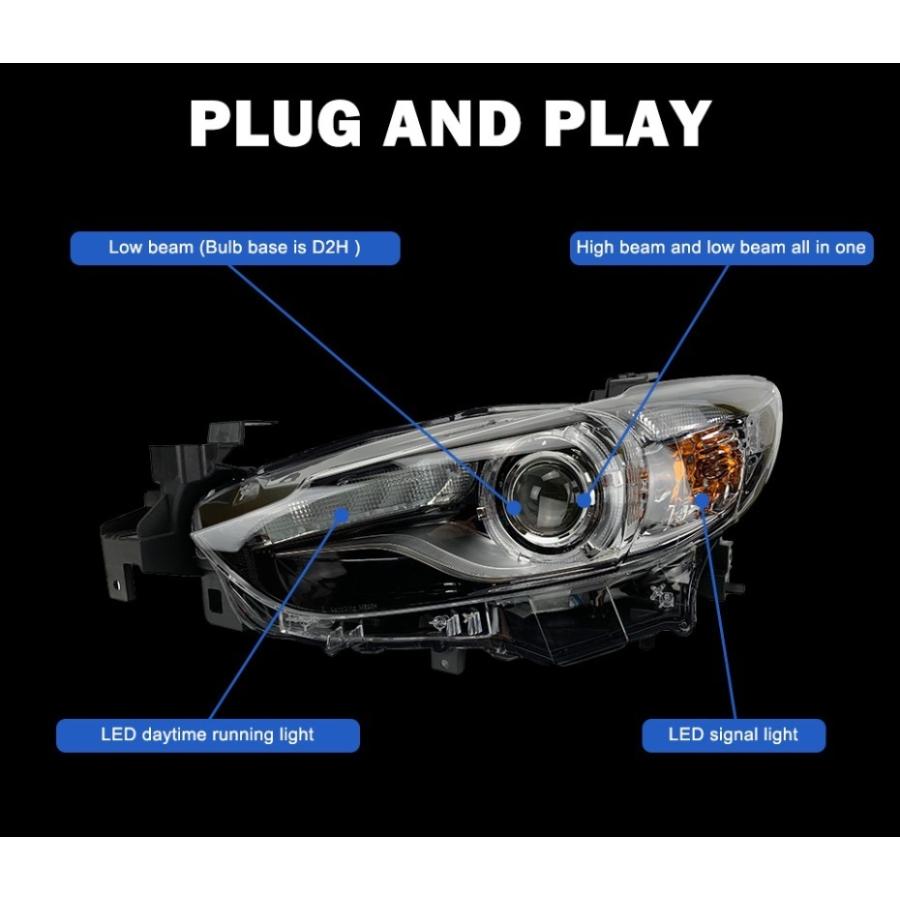 マツダ（Mazda） アテンザ GJ LED ヘッドライト 左右 ヘッドランプ AKD