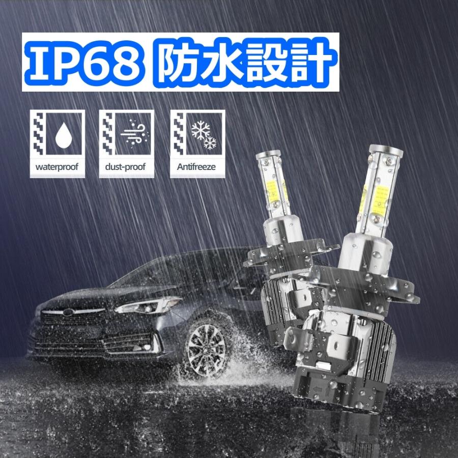 ヘッドライトバルブ ロービーム ルークス ML21S 日産 4面 LED H4 6000K 30000lm SPEVERT製