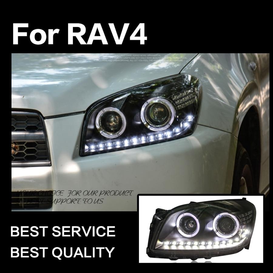 ヘッドライト 30系 RAV4 XA30W LED '05-'16 クリア トヨタ AKD