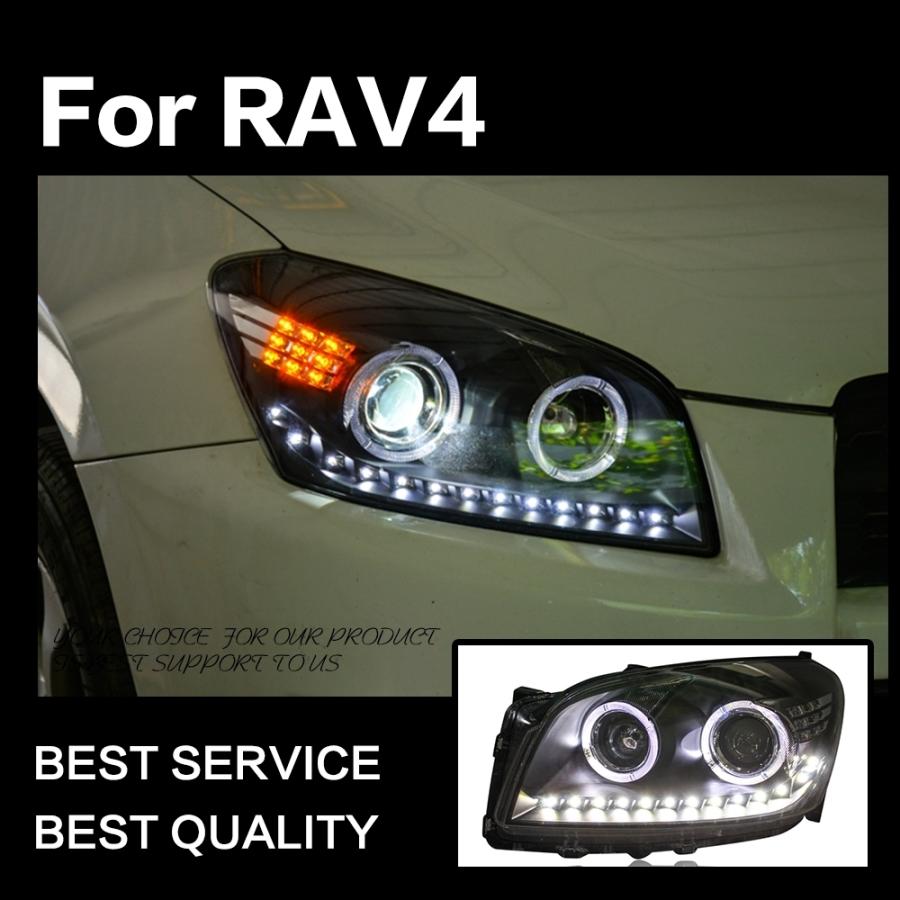 ヘッドライト 30系 RAV4 XA30W LED '05-'16 クリア トヨタ AKD_5
