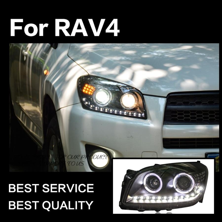 ヘッドライト 30系 RAV4 XA30W LED '05-'16 クリア トヨタ AKD_6