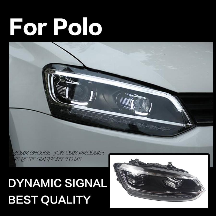 フォルクスワーゲン（Volkswagen） ヘッドライト ポロ 6R LED POLO