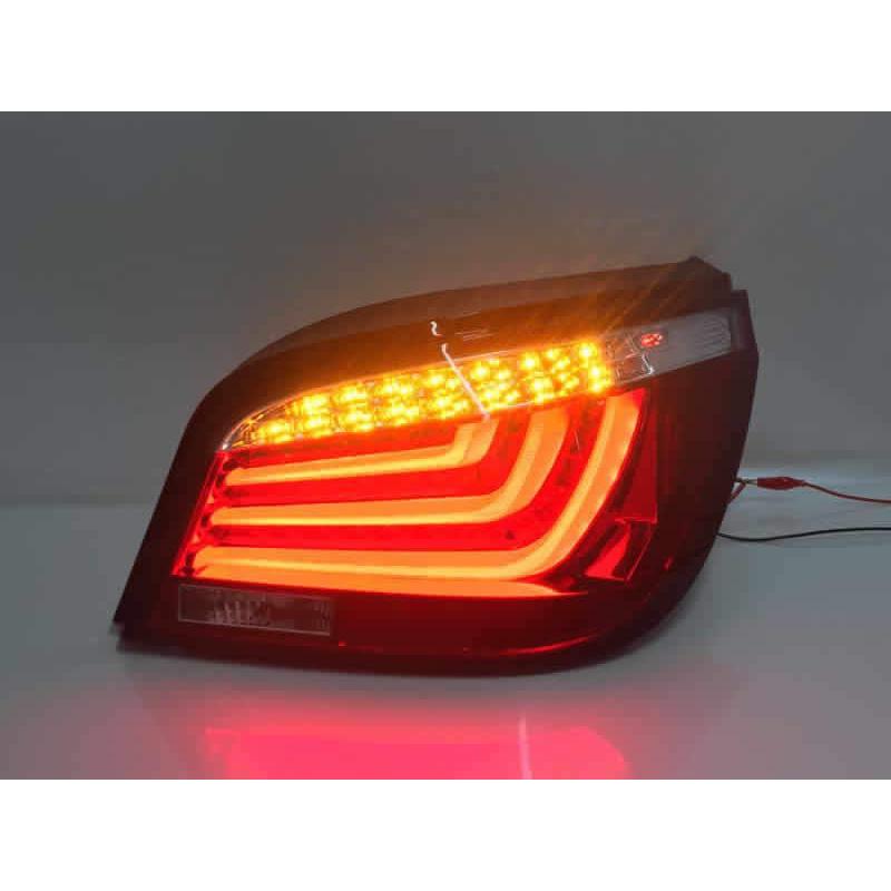 テールライト BMW E60 5シリーズ テールランプ LED '03-'10 TYPE-A スモーク AKD_4