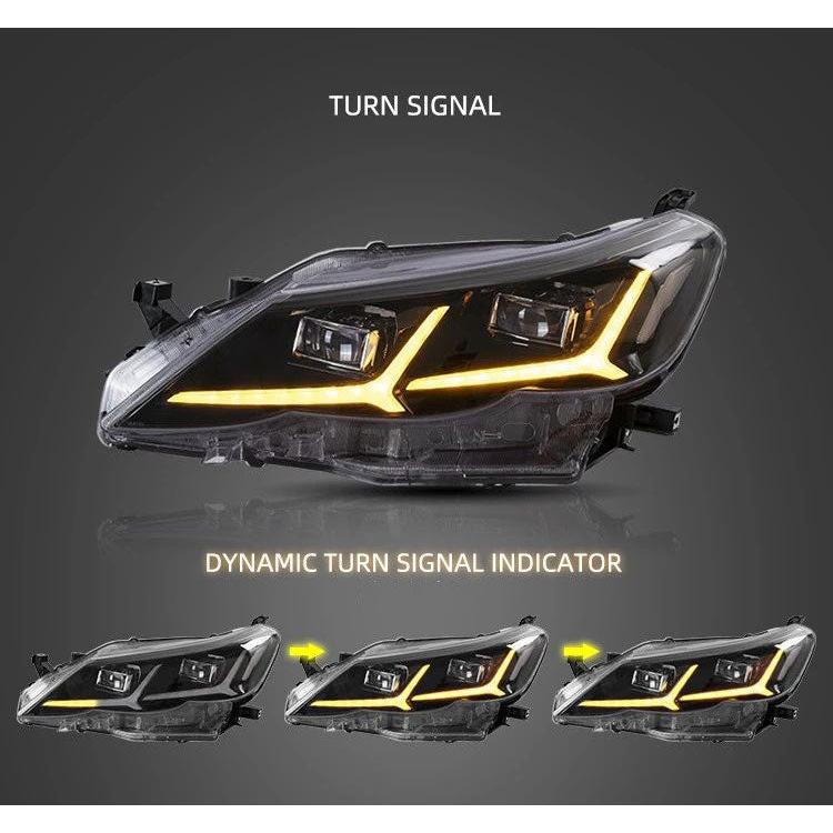 マークX LED ヘッドライト GRX130 前期型 トヨタ シーケンシャル