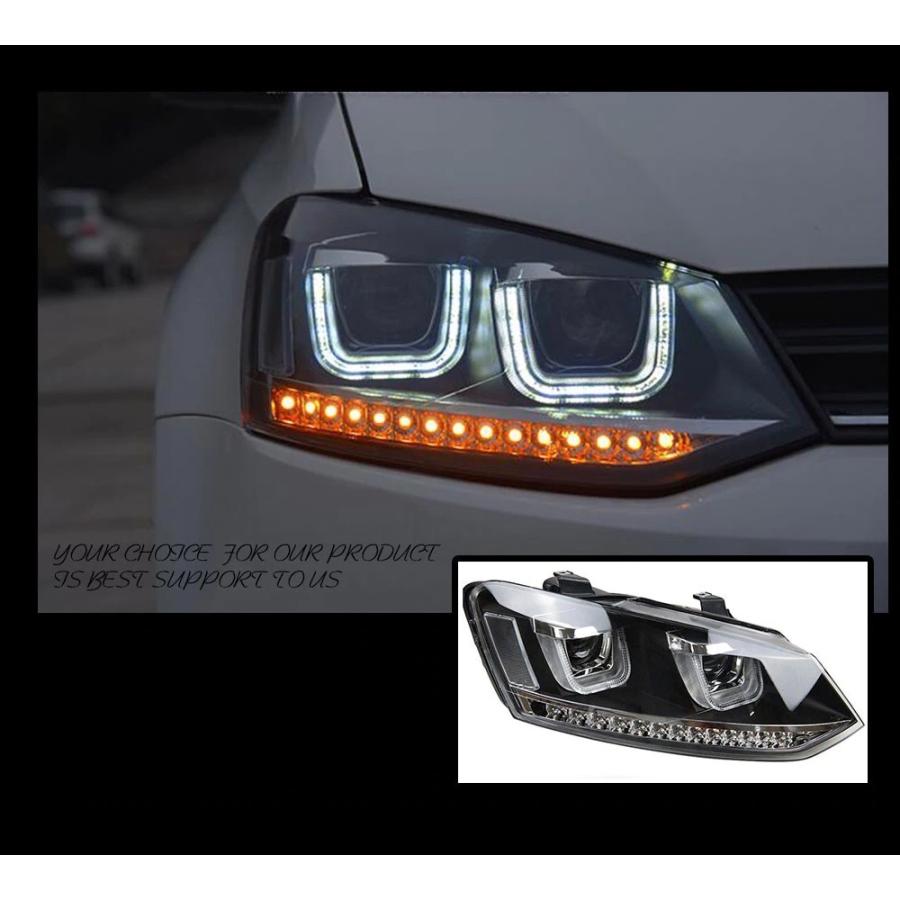 フォルクスワーゲン（Volkswagen） ヘッドライト ポロ 6R POLO LED