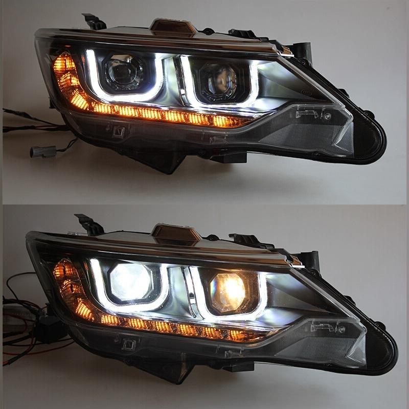 カムリ ヘッドライト 50系 LED '14-'17 後期型 2AR-FXE トヨタ AKD