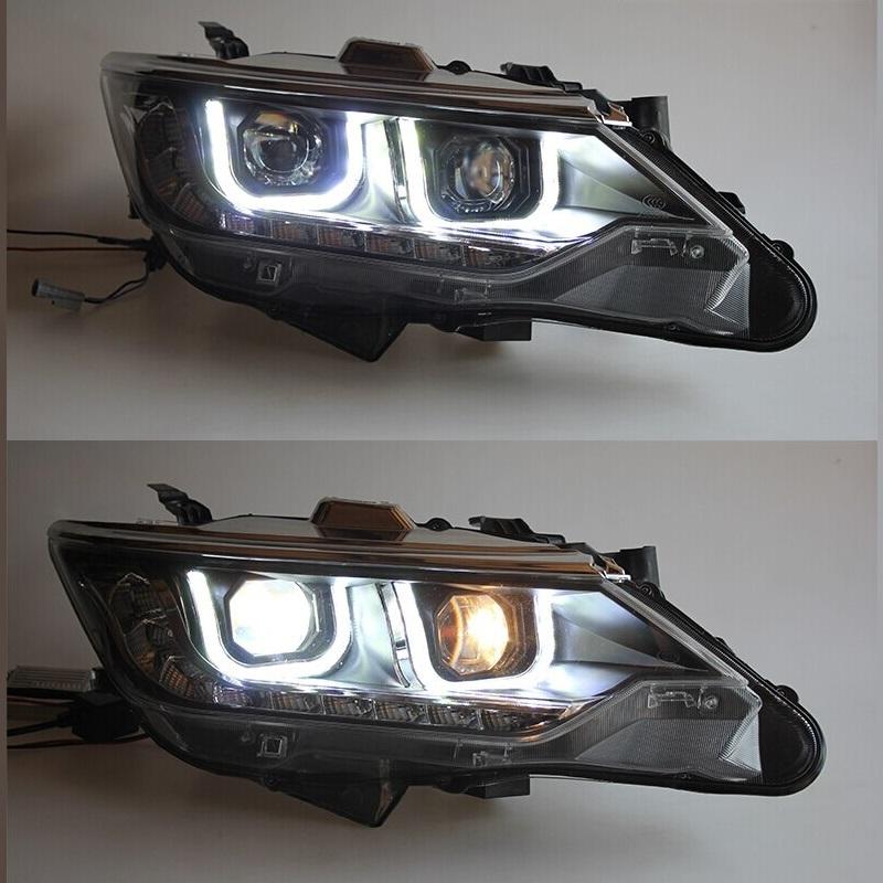 カムリ ヘッドライト 50系 LED '14-'17 後期型 2AR-FXE トヨタ AKD