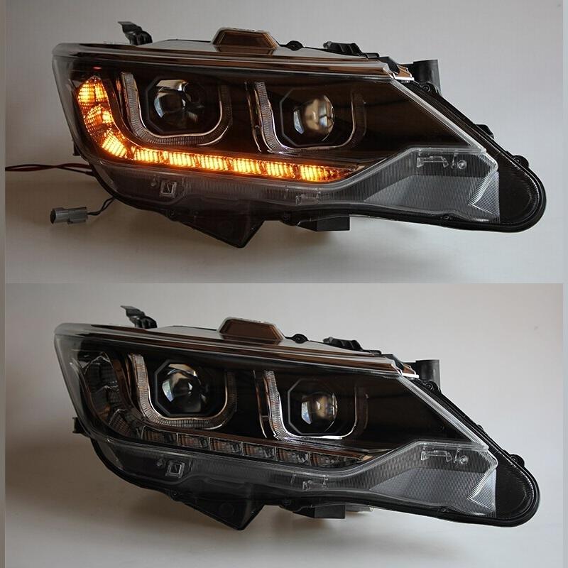 カムリ ヘッドライト 50系 LED '14-'17 後期型 2AR-FXE トヨタ AKD