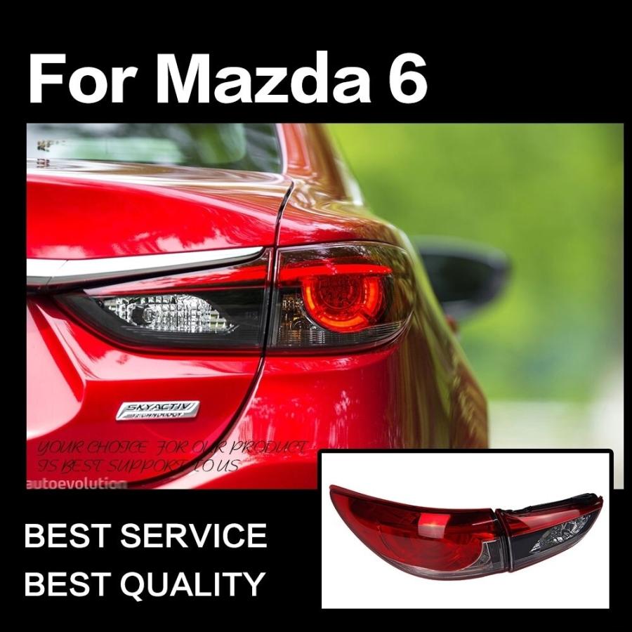 マツダ（Mazda） テールライト アテンザ GJ テールランプ LED レッド