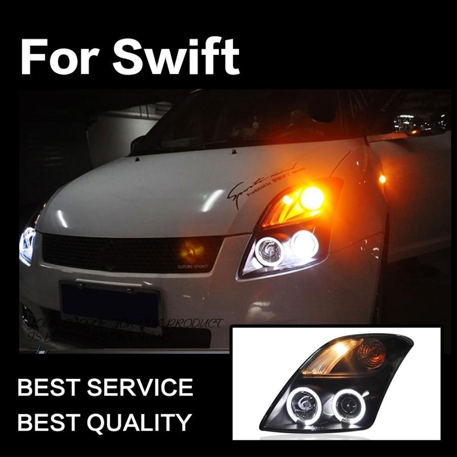 スイフト ヘッドライト ZC31S スポーツ SWIFT '04-'10 クリア M16A