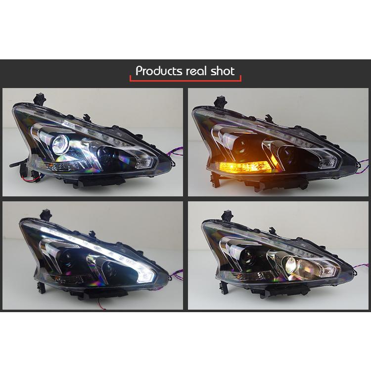 ティアナ L33 LED ヘッドライト 左右 ヘッドランプ 日産 AKD Aの画像