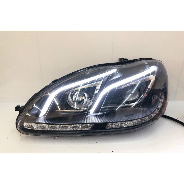 ヘッドライト メルセデス・ベンツ W220 Sクラス LED '98-'05 シーケンシャルウィンカー クリア AKDの画像