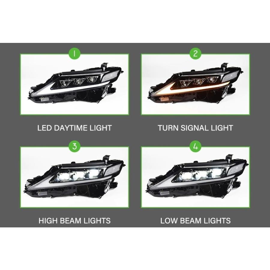 カムリ LED ヘッドライト 70系 トヨタ シーケンシャルウィンカー