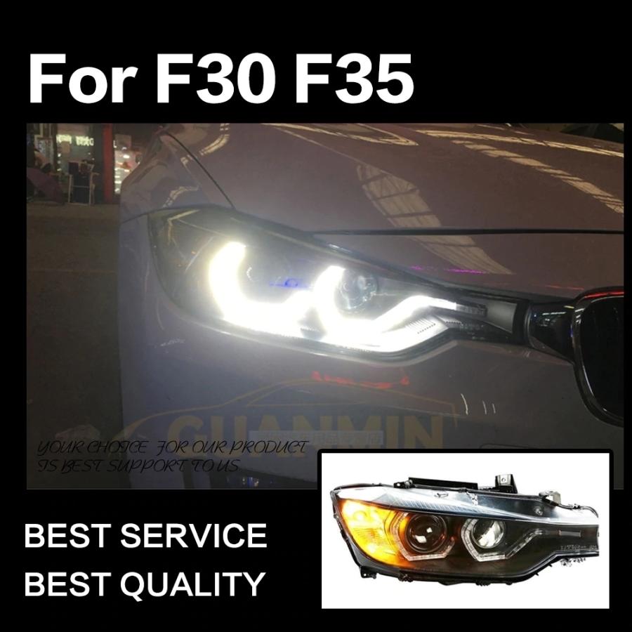 ヘッドライト BMW 3シリーズ F30 320i 325i LED '12-'19 クリア AKDの画像