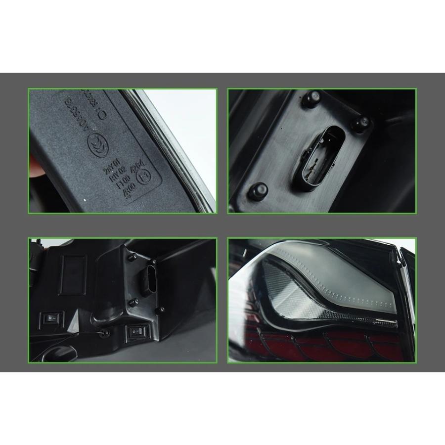 LED テールライト BMW 4シリーズ M4 F32 F82 シーケンシャルウィンカー AOKEDING タイプA レッド