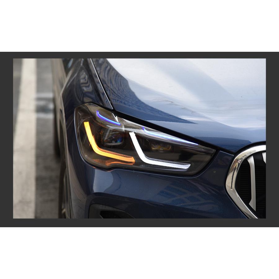  X1 F48 前期　LED ヘッドライト　美品　左右セット BMW LED ヘッドライト X1 F48 BMW '17-'21 AKD タイプB クリア