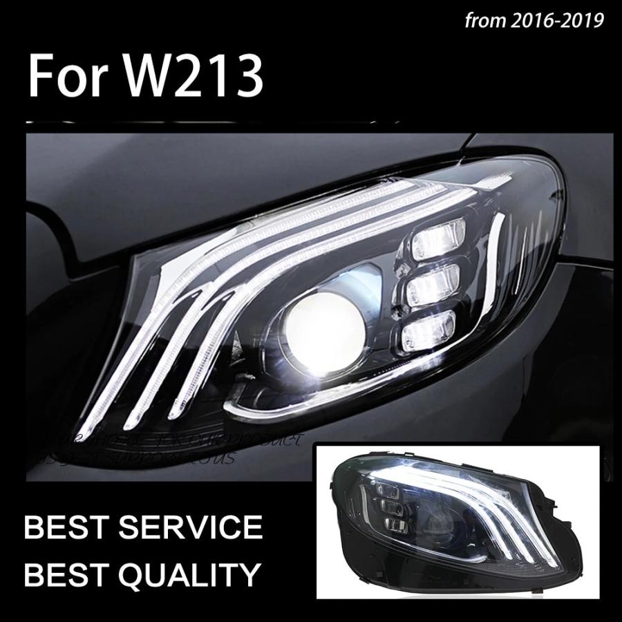 LED ヘッドライト Eクラス W213 メルセデス・ベンツ '16-'19 AKD タイプA クリアの画像