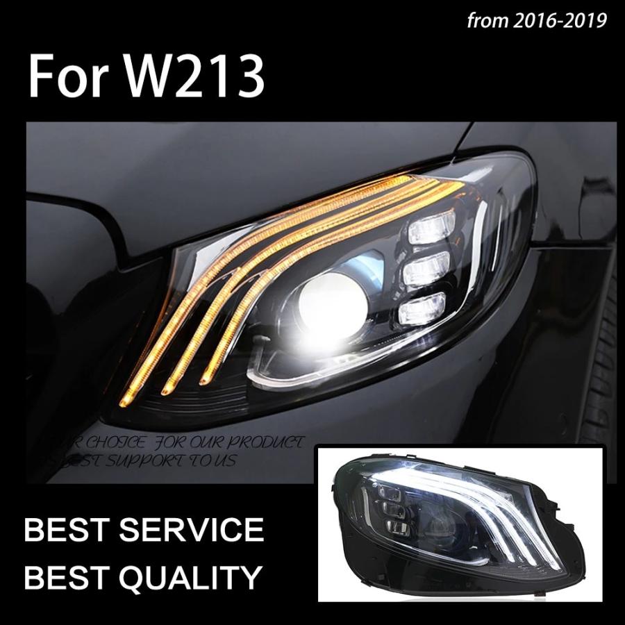 LED ヘッドライト Eクラス W213 メルセデス・ベンツ '16-'19 AKD タイプA クリアの画像