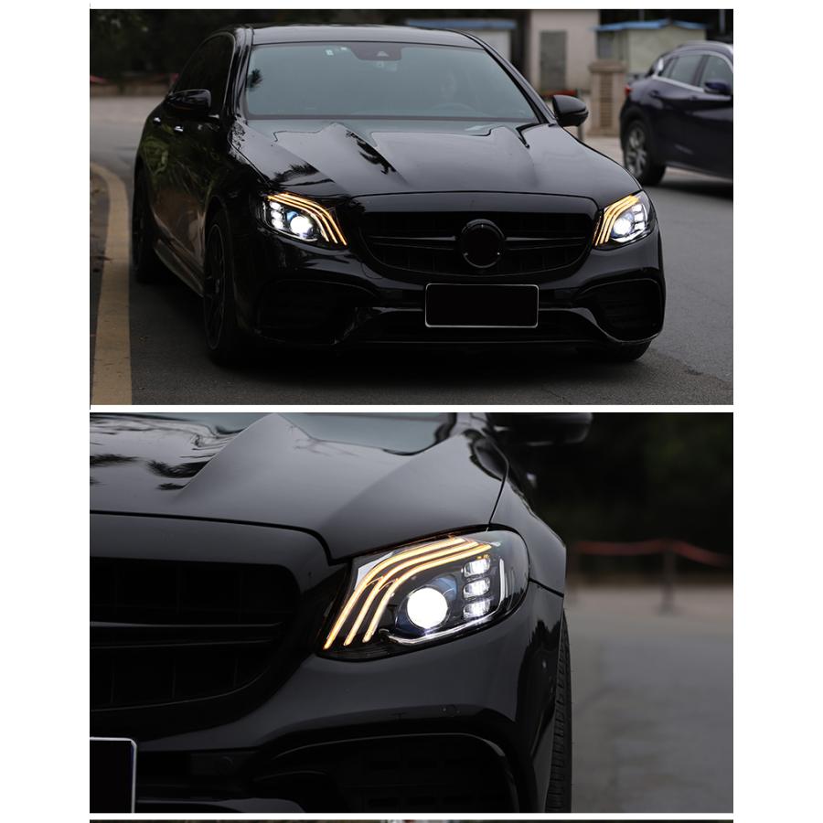 LED ヘッドライト Eクラス W213 メルセデス・ベンツ '16-'19 AKD タイプA クリアの画像