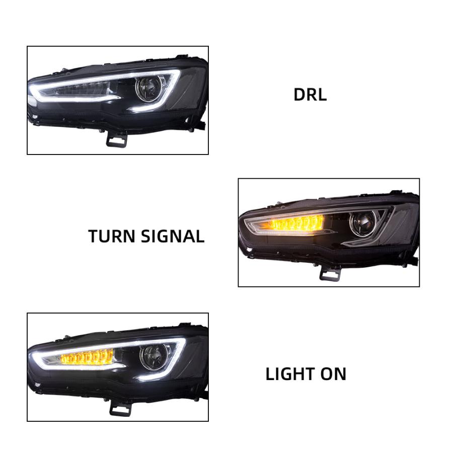 三菱（MITSUBISHI） LED ヘッドライト ランサーエボリューション