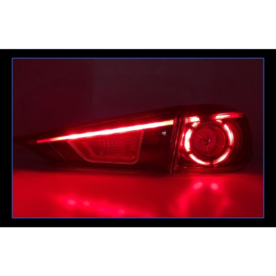 テールライト アクセラ BM BY テールランプ LED セダン レッド SH-VPTR マツダ AKD