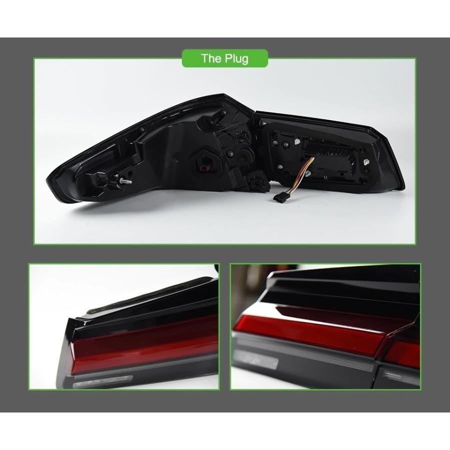 LED テールライト BMW 5シリーズ M5 G30 F90 シーケンシャルウィンカー AOKEDING タイプA レッドの画像