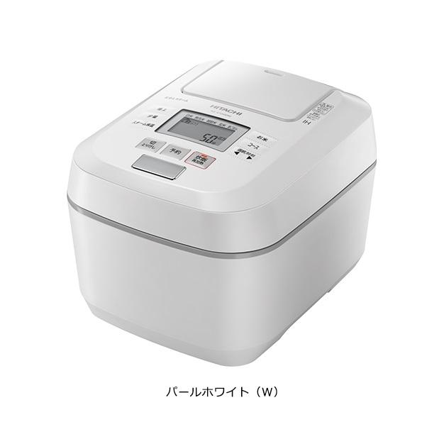 日立 圧力&スチームIH炊飯ジャー(5．5合炊き) ふっくら御膳 パール 
