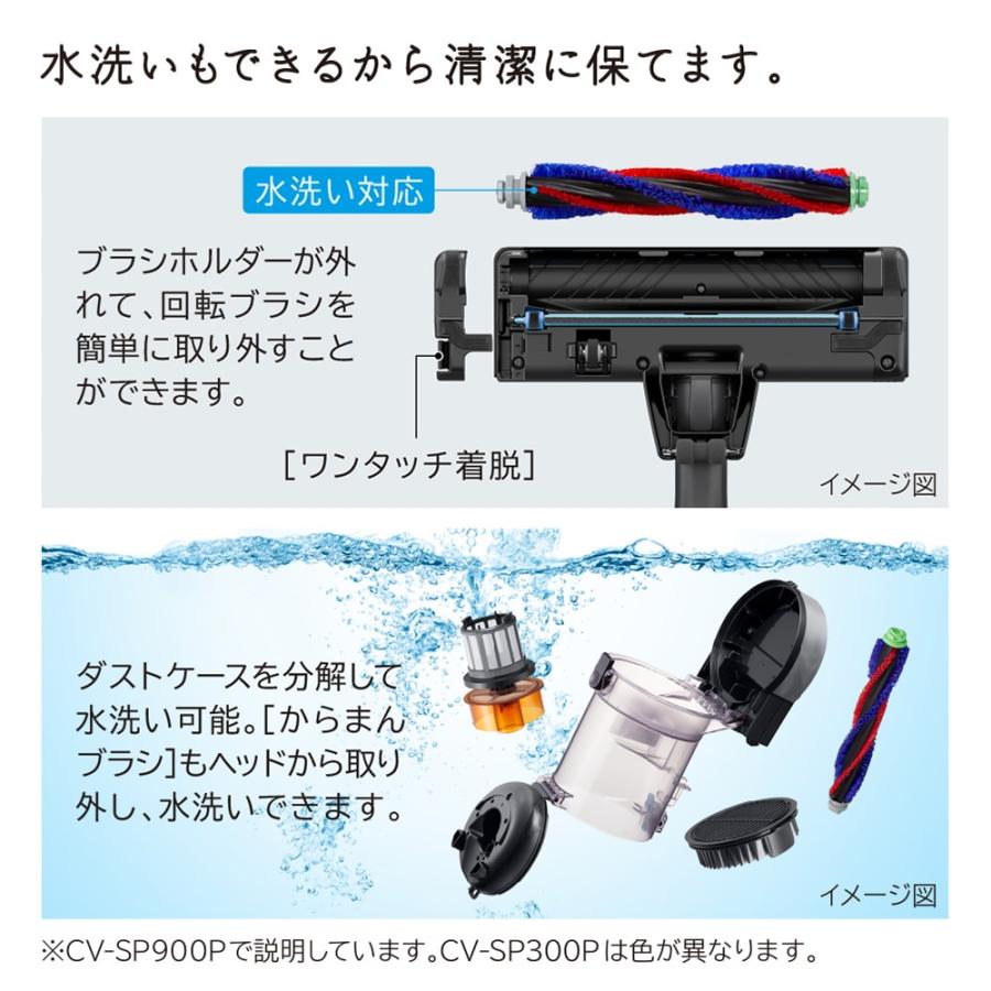 日立サイクロン式クリーナー パワかるサイクロン CV-SP900P-H 日本製