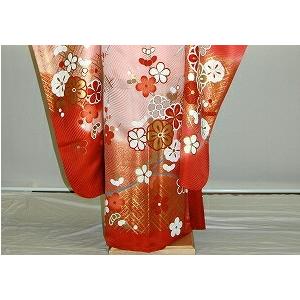 振袖レンタル 標準サイズ ふりそで 着物レンタル 正絹振袖 古典柄 結婚式 2月から11月までの振袖レンタル 赤・ピンク・赤紫系 rf706 |  | 02