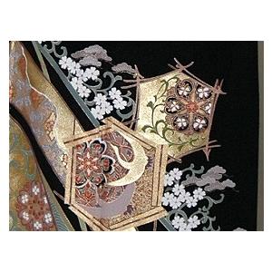 留袖レンタル 黒留袖 留め袖 結婚式 着物レンタル フルセット  母親 とめそで 正絹 高級 親族 人気 和装 標準サイズ のしめ亀甲柄 rt123 |  | 01