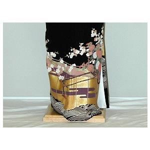 留袖レンタル ゆったりサイズ 大きいサイズ ヒップ108cm位まで 11号〜17号位迄 結婚式  正絹 黒留袖 ワイド 2L 3L 留め袖  rt218 |  | 02