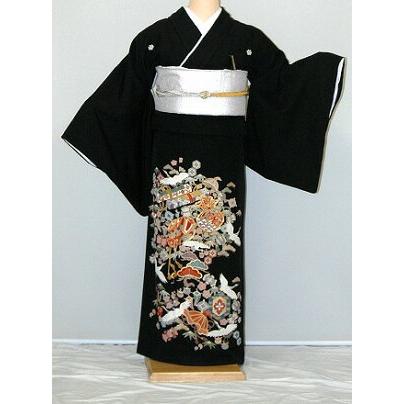 大きいサイズ 留袖レンタル H122cm位まで 17〜23号位迄 ビッグサイズ 結婚式 正絹 4L 5L 広幅 留め袖 人気 rt232