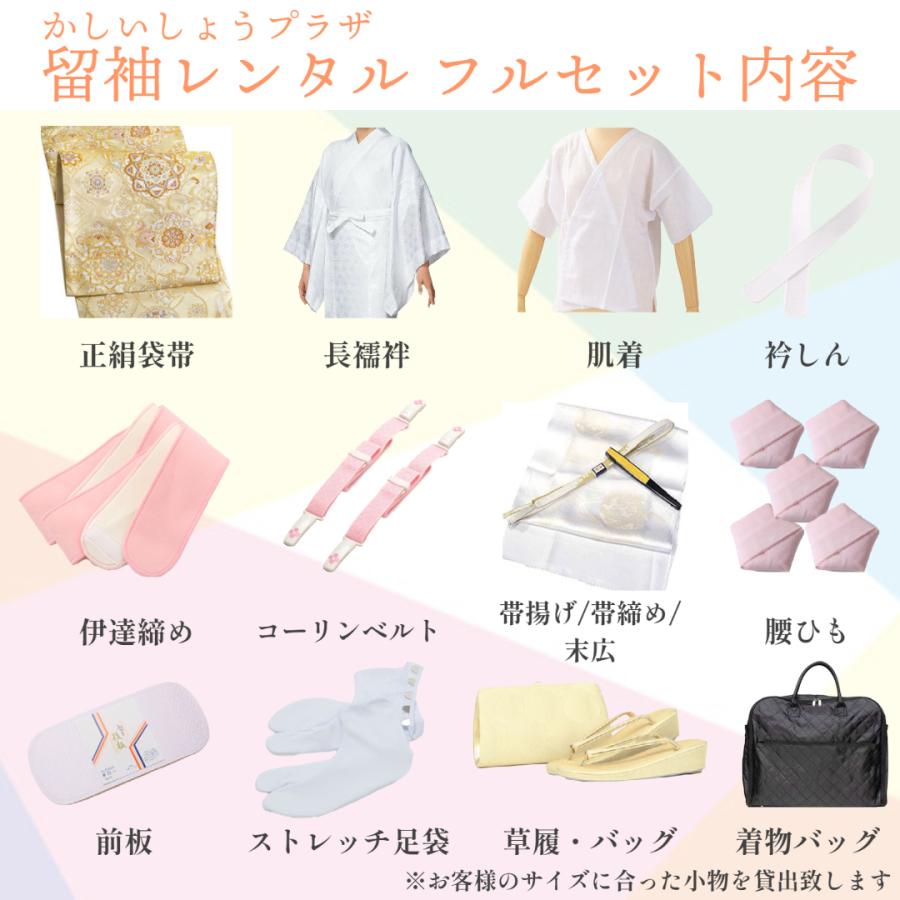 大きいサイズ 留袖レンタル H123cm位まで 17〜25号位迄 ビッグサイズ 結婚式 正絹  4L 5L 広巾 留め袖 人気  rt245｜529｜09