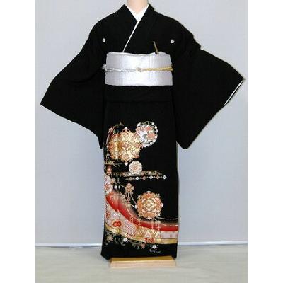 大きいサイズ 留袖レンタル H126cm位まで 17〜25号位迄 ビッグサイズ 結婚式 正絹  4L 5L 広幅 留め袖 人気  rt246 | 