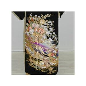 大きいサイズ 留袖レンタル H130cm位まで 19〜27号位迄 ビッグサイズ 結婚式 正絹  4L 5L 広巾 留め袖 人気  rt253 |  | 02
