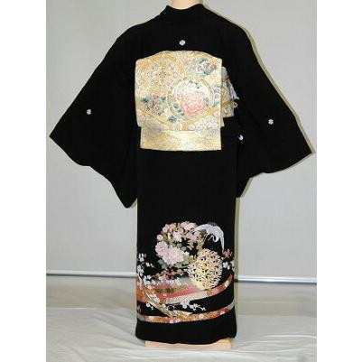 大きいサイズ 留袖レンタル H130cm位まで 19〜27号位迄 ビッグサイズ 結婚式 正絹  4L 5L 広幅 留め袖 人気  rt254 |  | 20