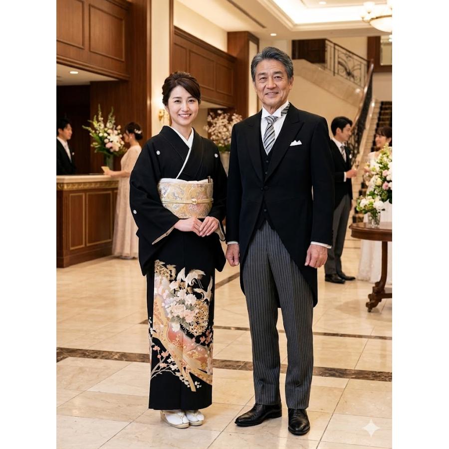 大きいサイズ 留袖レンタル H130cm位まで 19〜27号位迄 ビッグサイズ 結婚式 正絹  4L 5L 広幅 留め袖 人気  rt254 |  | 03