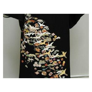 大きいサイズ 留袖レンタル H141cm位まで 23〜31号位迄 ビッグサイズ 結婚式 正絹  4L 5L 広巾 留め袖 人気  rt282 |  | 01