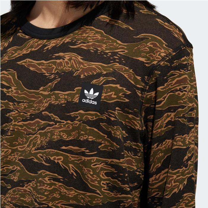 adidas originals アディダス オリジナルス  ロングTシャツ Camouflage Thermal Tee ad04 カモフラ｜5445｜03