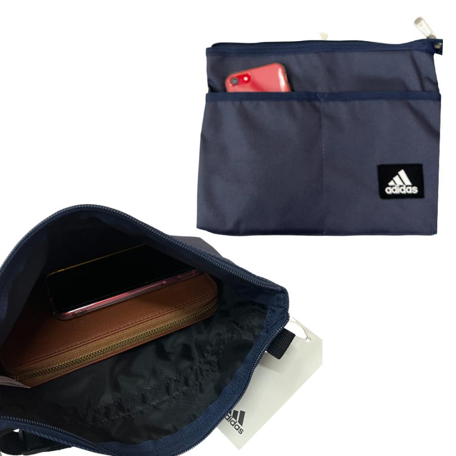 adidas サコッシュ アヴァンス 61233 ショルダーバッグ Black / Navy