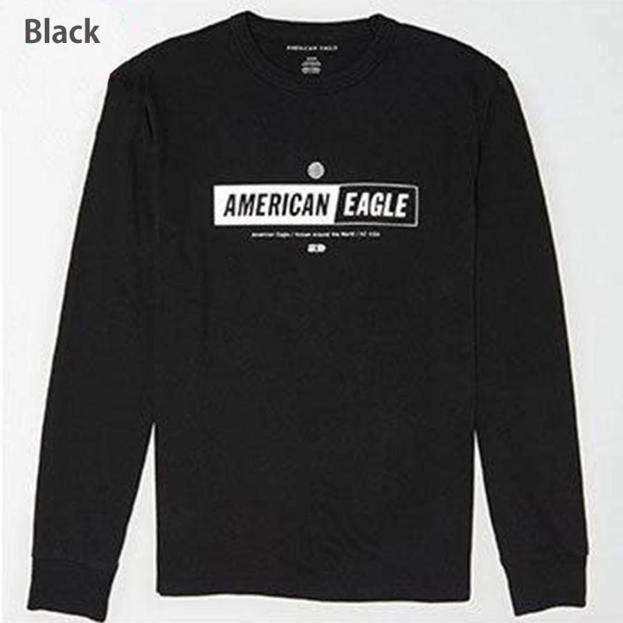 American Eagle ロンT ブラック - 長袖