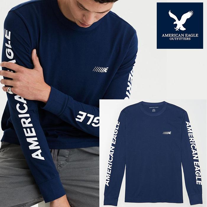 アウトレット American Eagle アメリカンイーグル メンズ ロンt 長袖 ロングtシャツ Ae58 ネイビー Ae58 5445 Yahoo 店 通販 Yahoo ショッピング