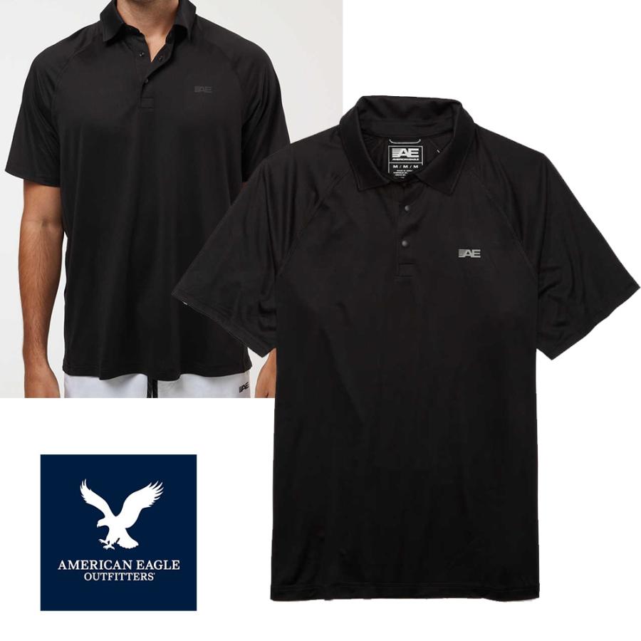 American Eagle（アメリカンイーグル） AE 半袖 スポーツ ポロシャツ