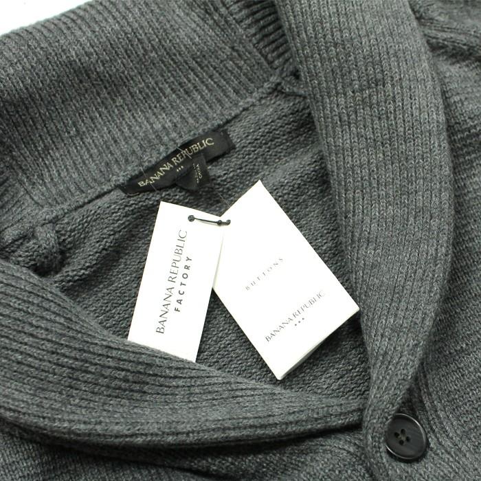 Banana Republic バナナリパブリックメンズ ニットカーディガン 長袖 Ba343 グレー Ba343 5445 Yahoo 店 通販 Yahoo ショッピング