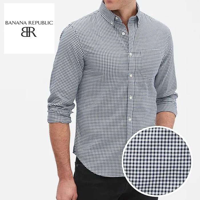 バナリパ Banana Republic バナナリパブリック メンズ ギンガムチェック 長袖シャツ Ba375 Ba375 5445 Yahoo 店 通販 Yahoo ショッピング