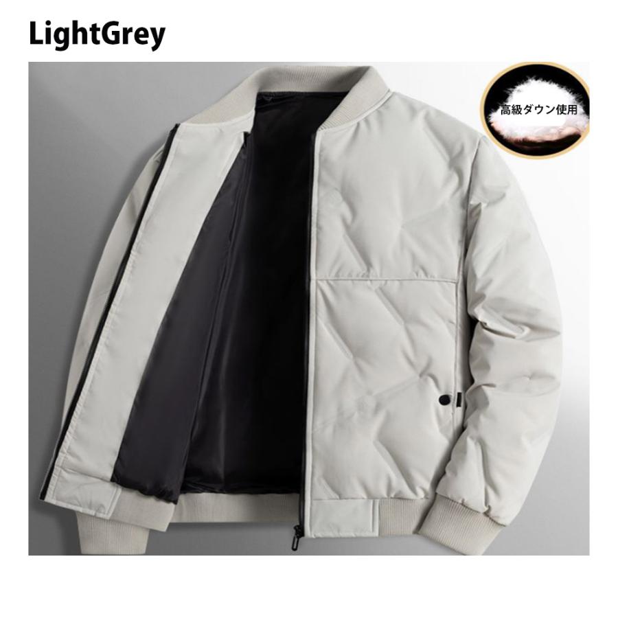 5445 メンズ ダウンジャケット ジャンパー MA-1タイプ ホワイトダウン50％  five108 爆買 |  | 05