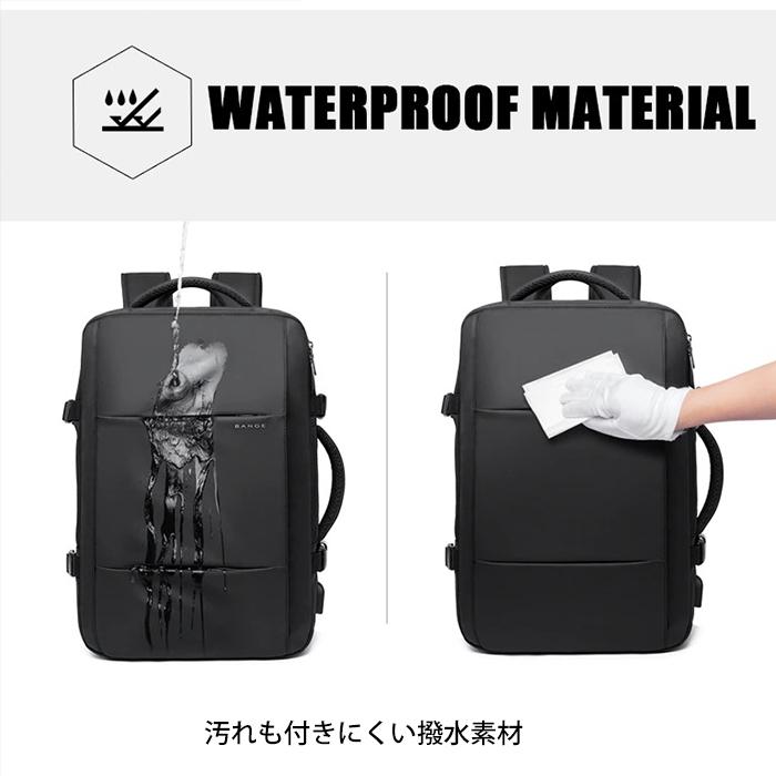 リュック バックパック 手提げ 撥水加工 USB 3way 35L/45L ks02 2023年 