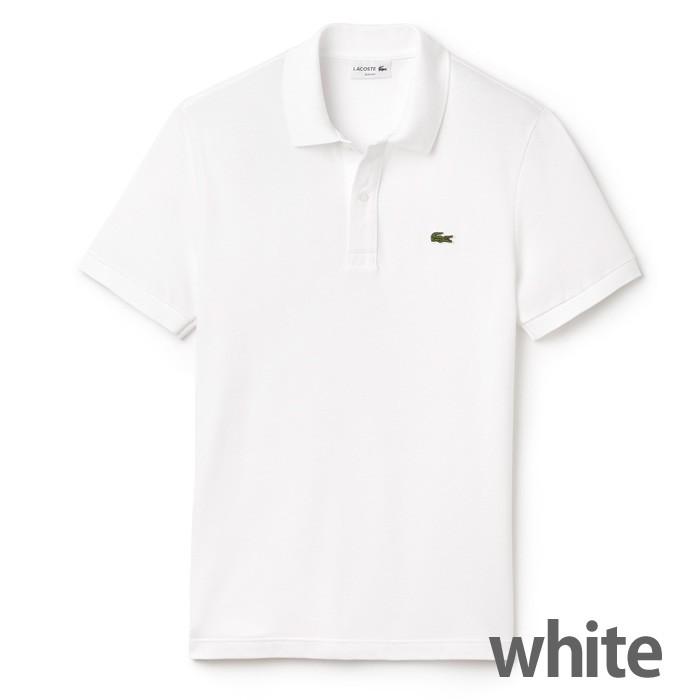 LACOSTE（ラコステ） メンズ ポロシャツ la12 ホワイト ブラック