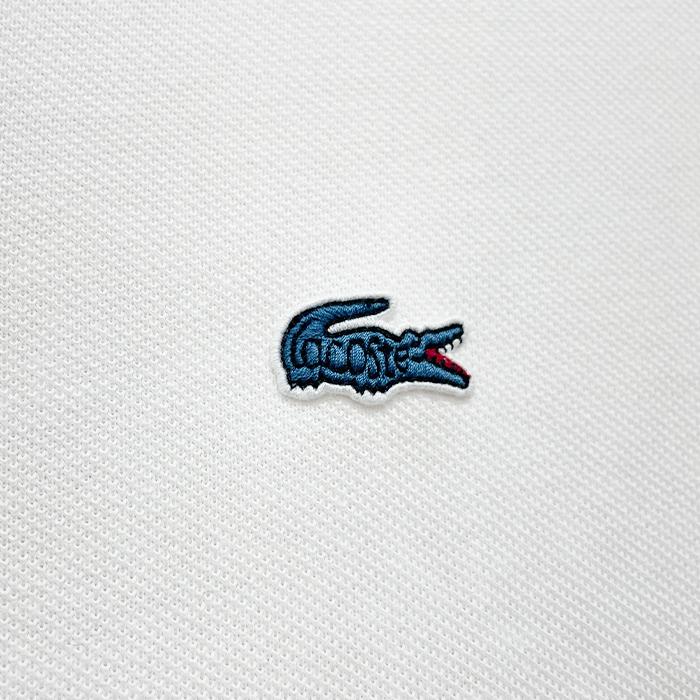 ラコステ LACOSTE メンズ 半袖 ポロシャツ la13 ホワイト｜5445｜02